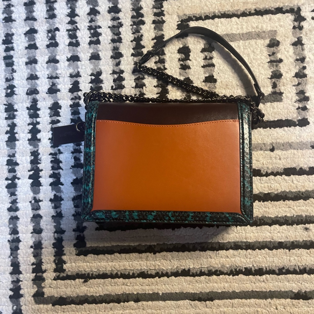 🔥Coach Hutton Colorblock Handbag - Picture 4 of 16